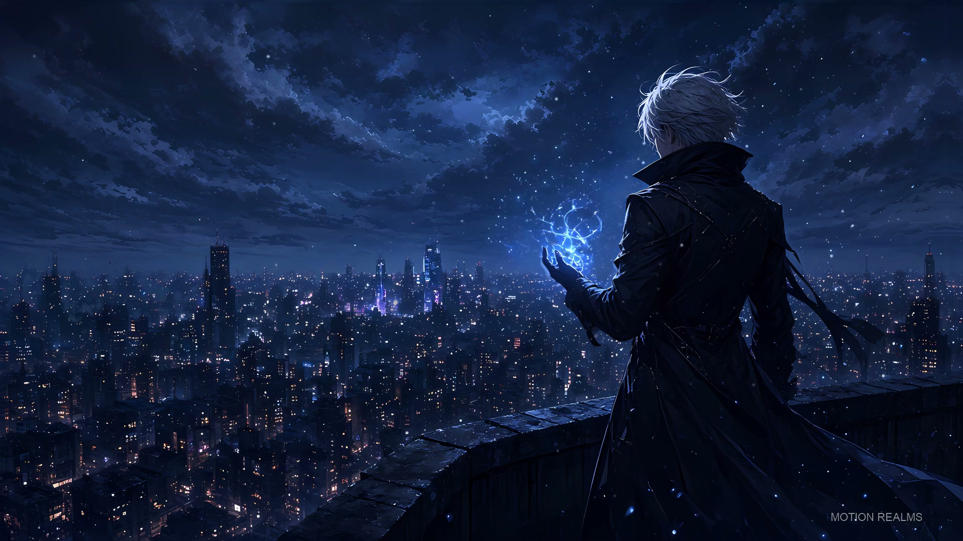 ANIME Infinity after dark live wallpaper