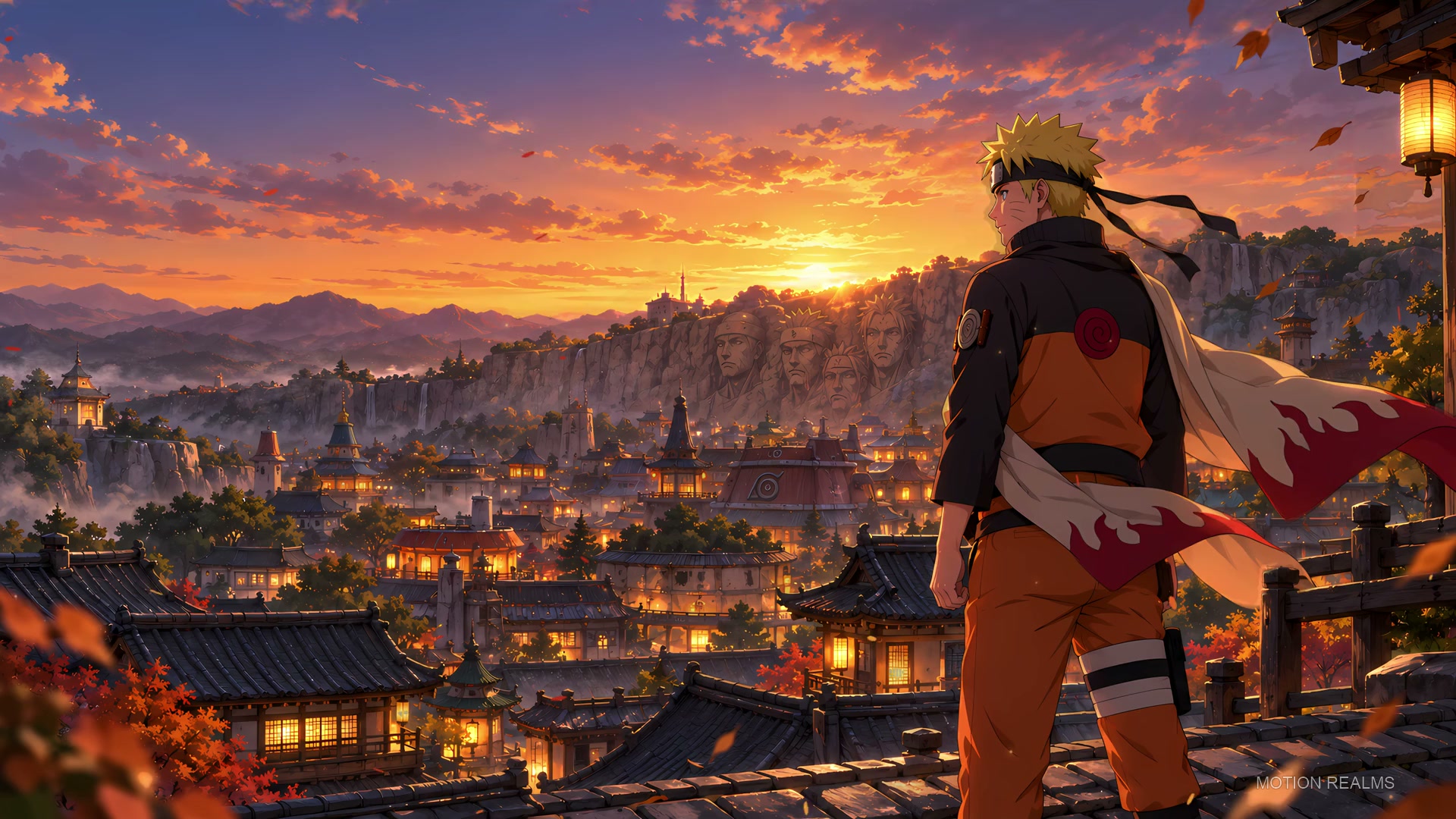 ANIME Naruto over the Leaf live wallpaper