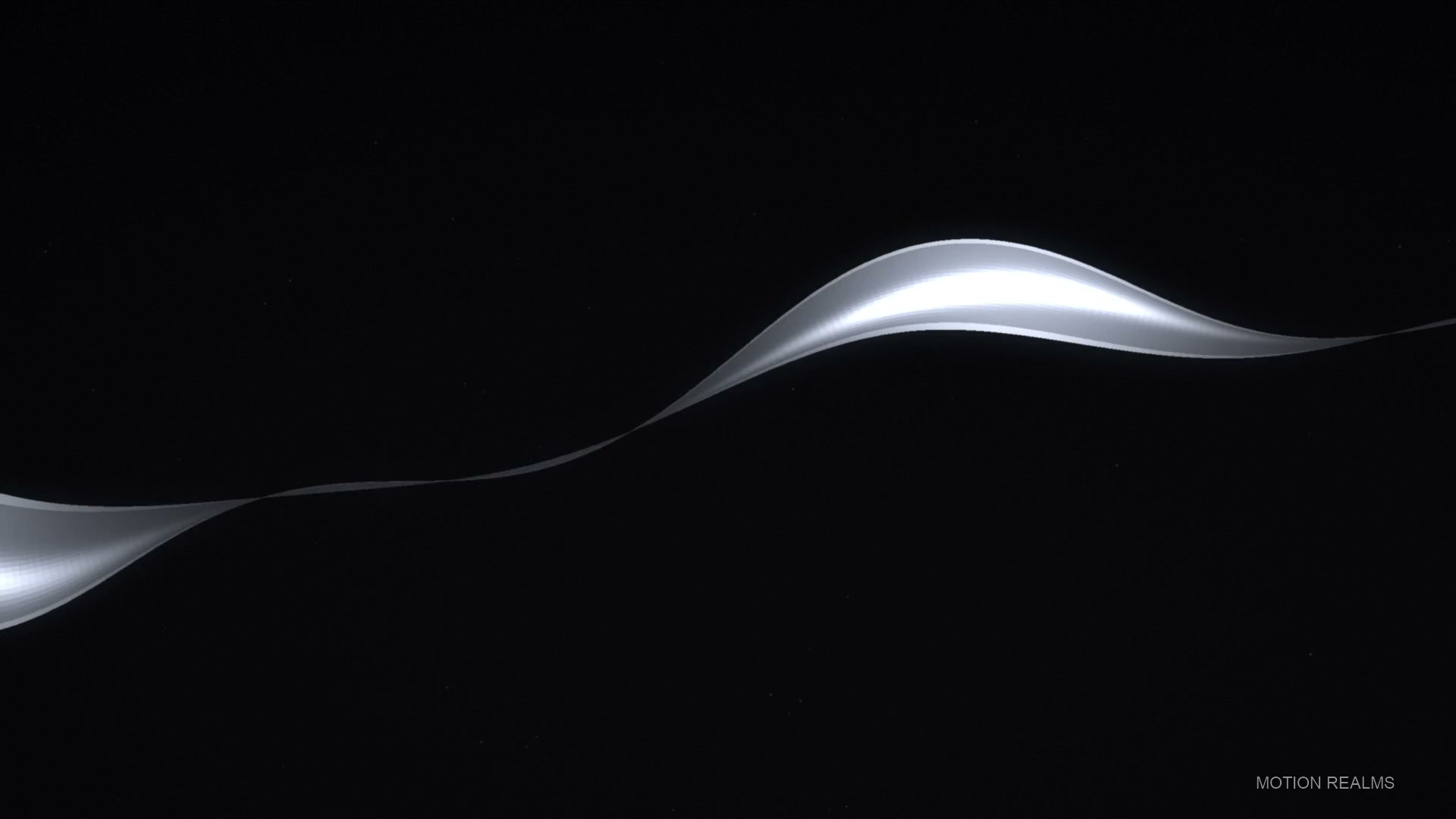Minimal Midnight ribbon live wallpaper
