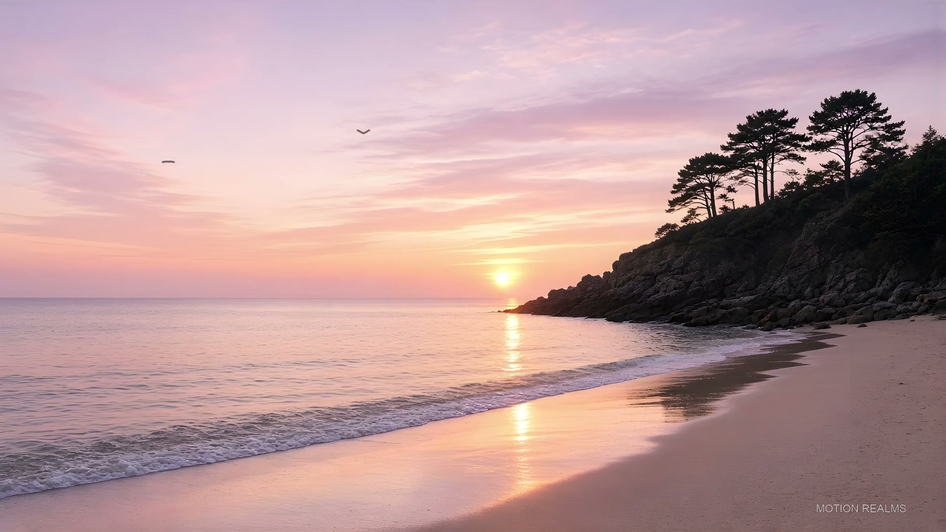 Nature Quiet tide live wallpaper